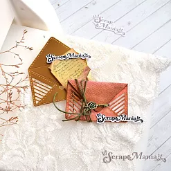 Нож "Конверты. С любовью", 6,5х7,5 см (ScrapMania)