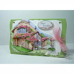 Текстурный состав Flower soft mini "Розовый пион" (Peony pink)