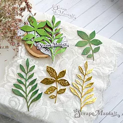 Нож "Ботаника. Романтичные ветки", 4,4х8 см (ScrapMania) Нож "Ботаника. Романтичные ветки", 4,4х8 см (ScrapMania)