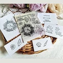 Штамп "Море внутри", 5,8х7 см (AgiArt)