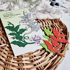 Нож "Падуб с ягодками", 9,5х6,5 см (AgiArt) Нож "Падуб с ягодками", 9,5х6,5 см (AgiArt)