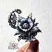 Набор высечек из ткани "Стимфлора", 29 шт (RozeFlowers)