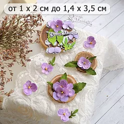 Нож "Анютины глазки", 1,4х3,5 см (ScrapMania)