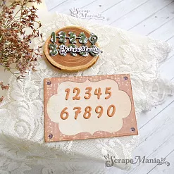 Нож "Цифры 2", 0,8х1,3 см (ScrapMania) Нож "Цифры 2", 0,8х1,3 см (ScrapMania)