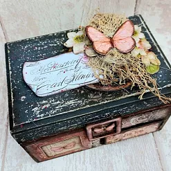 Набор вырубок из плотного картона "Roseland", 43 шт (Stamperia)