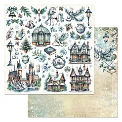 Бумага "Рождество у волшебников. Картинки" (ScrapMania) Бумага "Рождество у волшебников. Картинки" (ScrapMania)