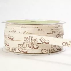 Лента киперная "Coffee", ширина 1 см, длина 90 см