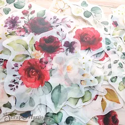 Набор высечек из веллума "Марсала" (ScrapMania)