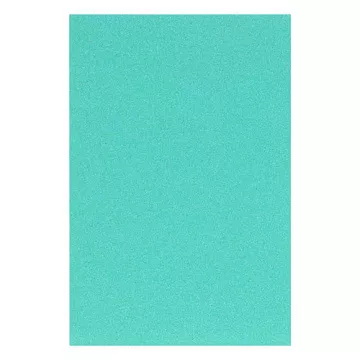Лист фоамирана с глиттером А4 "Бирюзовый", 2 мм (АртУзор)