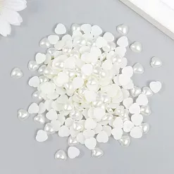 Набор полужемчужин "Сердце", 20 гр (АртУзор) Набор полужемчужин "Сердце", 20 гр (АртУзор)