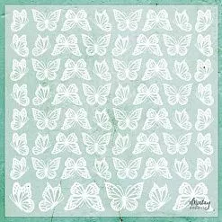 Веллум 30х30 см "Butterflies" (Mintay)