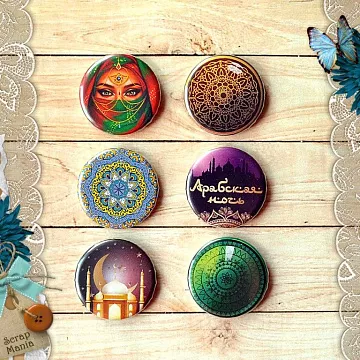 Набор фишек "Сердце востока. Арабская ночь" (ScrapMania)