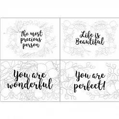 Набор карточек "Wild orchid" на английском (Фабрика Декору)