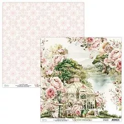 Набор бумаги 15х15 см "Peony garden", 24 листа (Mintay)