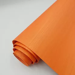 Отрез экокожи 30х69 см "Переплетный. Дерево оранжевое" (Pty Китай)