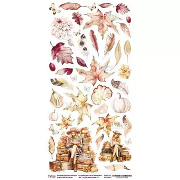 Бумага 13х27 см "Легче перышка 7" (Fantasy)