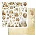 Бумага "Золотой Новый Год. Детали" (ScrapMania)