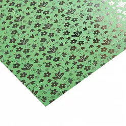 Бумага жемчужная с фольгированием "Мечты" (АртУзор)