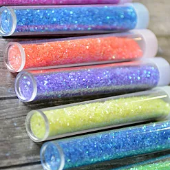 Набор глиттера "Хлопья. Блеск", 8 шт