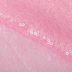 Отрез ткани 33х33 см "Пайетки. Конфетный розовый" (АртУзор)