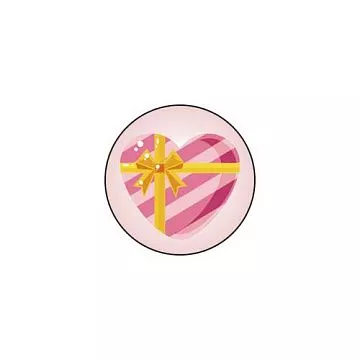 Фишка "Люблю. Сердце" (ScrapMania)