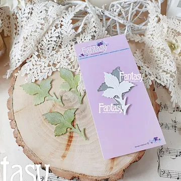 Нож "Листочек розы 1574", 2,2х4,7 см (Fantasy)