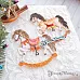 Нож "Сказка на Новый Год. Лошадка", 6,6х7 см (ScrapMania)