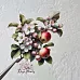 Набор высечек из ткани "Фруктовая корзина", 17 шт (RozeFlowers)