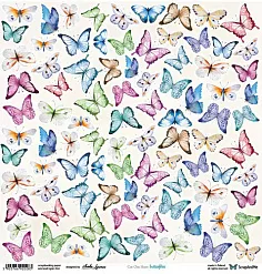 Бумага "Butterflies" (ScrapAndMe) Бумага "Butterflies" (ScrapAndMe)