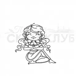 Штамп "Асана Повелителя (Скрапклуб) Штамп "Асана Повелителя (Скрапклуб)