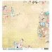 Бумага 30х30 см "Малышка Алиса. Лист 02" (Scrapodelie)