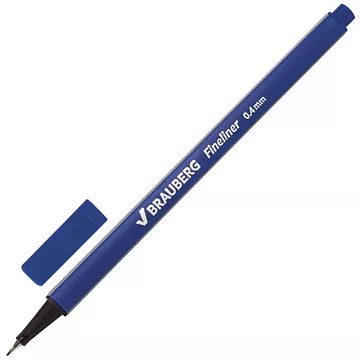 Линер капиллярный "Aero. Синяя", толщина 0,4 мм (Brauberg)