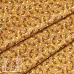 Отрез ткани 79х50 см "Цветы на горчичном" (Cotton)