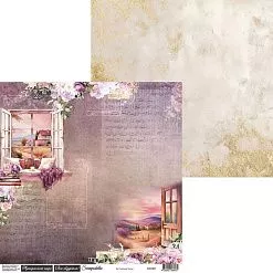 Бумага 30х30 см "Счастье. Лист 5" (Scrapodelie)