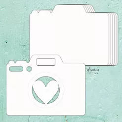 Заготовка для альбома 14х19 см "Camera", 7 листов (Mintay) Заготовка для альбома 14х19 см "Camera", 7 листов (Mintay)