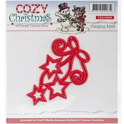 Нож для вырубки "Звезды на бантике" Нож для вырубки "Звезды на бантике"