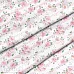 Отрез ткани 39х50 см "Розы и розовые полоски" (Cotton)