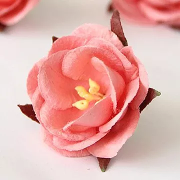 Цветок дикой розы "Розово-персиковый темный", 1 шт (Craft)