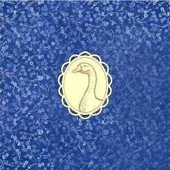 Чипборд "Кантри №391", 5,2х6,5 см (Ромалетта)
