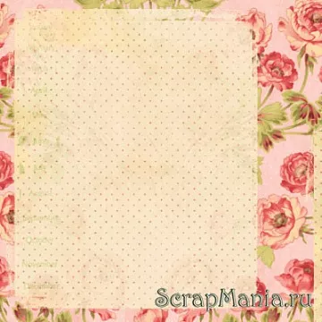 Бумага Точки и пионы (K&Co)