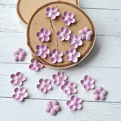 Набор бумажных цветов "Лобелия. Винтажный розовый", 20 шт (Китай) Набор бумажных цветов "Лобелия. Винтажный розовый", 20 шт (Китай)