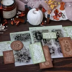 Штамп "Нумерология", 6,8х5,6 см (AgiArt)