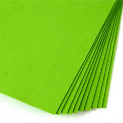 Лист бархатного фоамирана А4 "Ярко-зеленый" (Китай) Лист бархатного фоамирана А4 "Ярко-зеленый" (Китай)