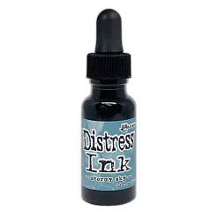 Заправка к подушечке Distress Ink "Stormy Sky", 15 мл (Ranger)