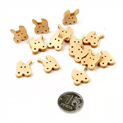 Пуговица деревянная "Коляска" (Magic Hobby)