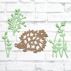 Набор вырубок из бумаги "Ежик" (ScrapMania)