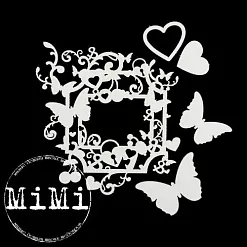 Набор украшений из чипборда "Узорная коллекция. Рамочка" (MiMi Design) Набор украшений из чипборда "Узорная коллекция. Рамочка" (MiMi Design)