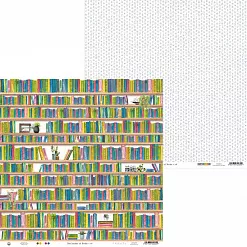 Бумага "The Garden of Books - 04"  (Piatek13)