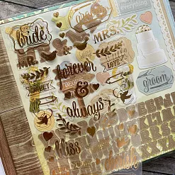 Альбом 20х20 см "Wedding. Sweet love"