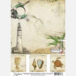 Бумага на клеевой основе А4 "Песочный берег" (Salvadorica) Бумага на клеевой основе А4 "Песочный берег" (Salvadorica)